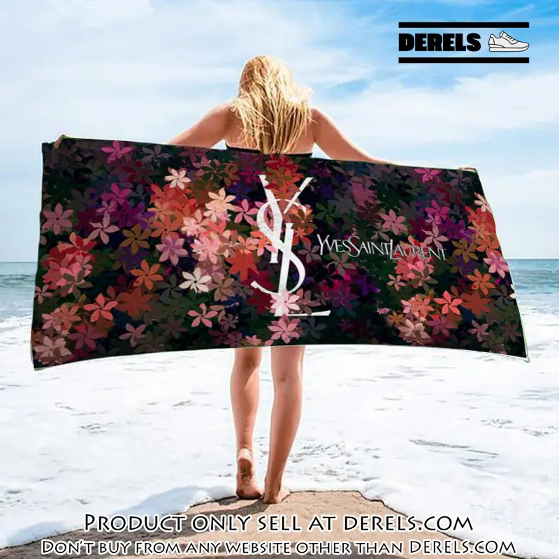 Yves saint laurent beach towel luxury brand hot trending summer  bt00298 dr2408856
